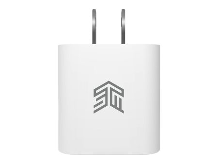 STM PowerAdapter 20W USB-C Wall Charger - White Online Sale