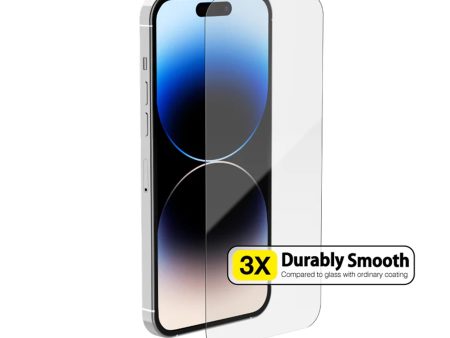 JUST MOBILE Xkin Tempered Glass for iPhone 14 Pro Max - Clear Online now