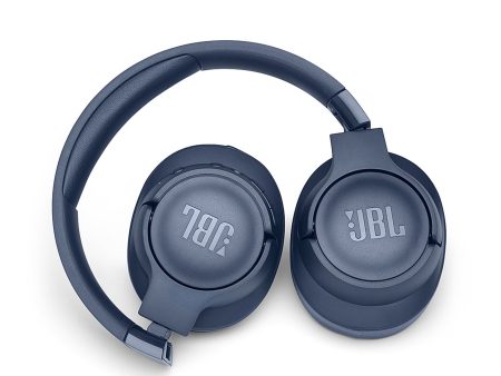 JBL Tune 760NC Wireless Noise Cancelling On-Ear Headphones - Blue Discount