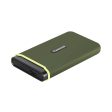 TRANSCEND ESD380C Portable SSD USB 3.2 Type C 2TB - Green For Sale