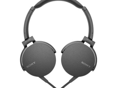 SONY MDR-XB550 Extra Bass Over - Ear Headphones w mic - Black Online Hot Sale