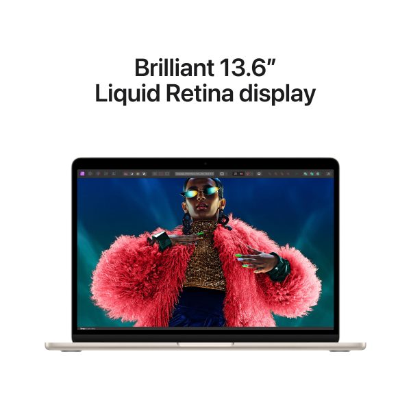 13-inch MacBook Air: Apple M3 chip with 8‑core CPU and 10‑core GPU, 512GB SSD - Starlight Supply