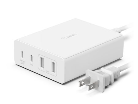 BELKIN Boost Charge Pro 4-Port GaN Charger 108W - White Online