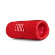 JBL Flip 6 Portable Bluetooth Speaker - Red Hot on Sale