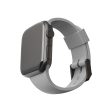 U BY UAG [U] Dot Silicone Strap for Apple Watch 42 44 45 mm - Grey Supply