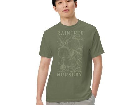 Apple Print Unisex T-Shirt in Olive Online Sale