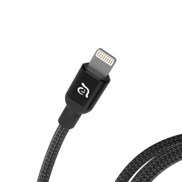 ADAM ELEMENTS PeAk II C200B USB-C to Lightning Cable 2m - Black on Sale