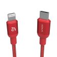 ADAM ELEMENTS PeAk II C200B USB-C to Lightning Cable 2m - Red Online