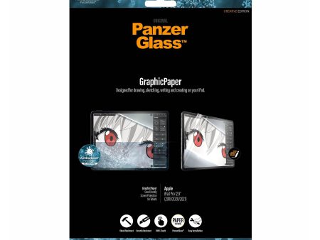 PANZERGLASS GraphicPaper for iPad Pro 12.9 3rd-6th Gen (2018-2022) - Clear For Discount