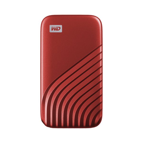 WESTERN DIGITAL My Passport Portable SSD USB 3.2 Type C 1TB - Red For Discount