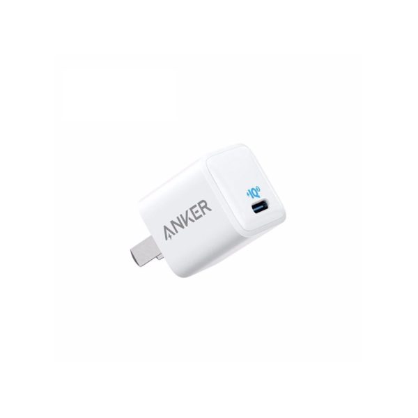 ANKER PowerPort III Nano 20W USB-C Wall Charger - White Supply