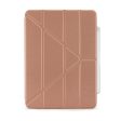 PIPETTO Origami No3 Case for iPad Pro 11 1st-4th Gen (2018-2022) - Rose Gold Hot on Sale