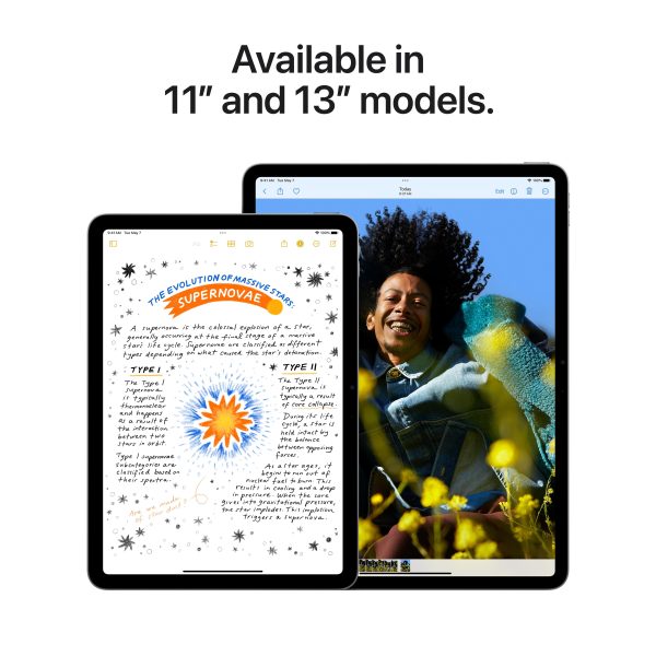 11-inch iPad Air Wi-Fi + Cellular 128GB - Starlight (M2) Online now