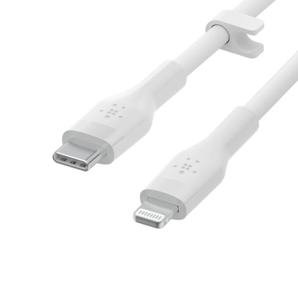 BELKIN Boost Charge Flex USB-C to Lightning Cable 1m - White Discount