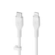 BELKIN Boost Charge Flex USB-C to Lightning Cable 1m - White Discount