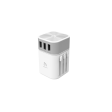 ADAM ELEMENTS OMNIA T3 Universal Travel Adapter - White For Sale