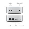 Mac mini: Apple M4 chip with 10-core CPU and 10-core GPU, 512GB SSD - Silver Online now