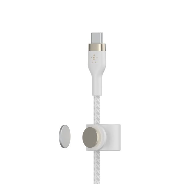 BELKIN Boost Charge Pro Flex USB-C to Lightning Cable 1m - White Cheap