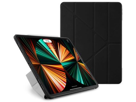 PIPETTO Origami No3 Pencil Case for iPad Pro 12.9 3rd 4th Gen (2018-2020) - Black Online Hot Sale