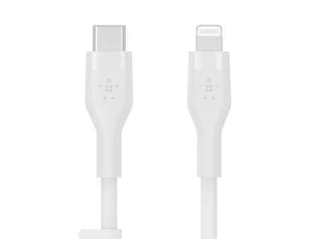 BELKIN Boost Charge Flex USB-C to Lightning Cable 1m - White Discount