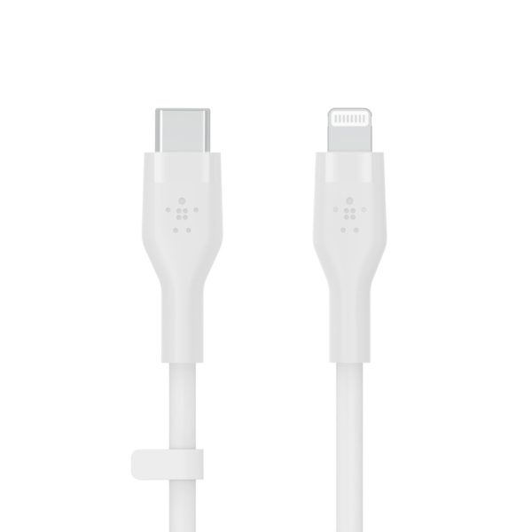 BELKIN Boost Charge Flex USB-C to Lightning Cable 1m - White Discount