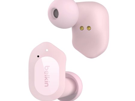 BELKIN Soundform Play True Wireless Earbuds - Pink Fashion