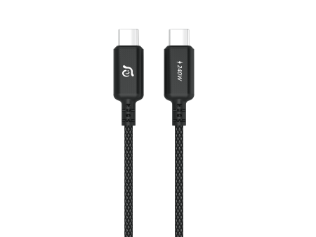 ADAM ELEMENTS CASA P200 USB-C to USB-C 240W Cable 2m - Black Supply