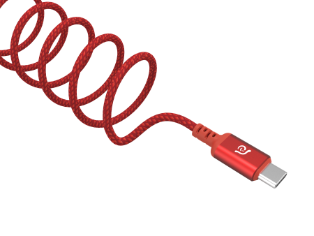 ADAM ELEMENTS CASA S120 USB-C to USB-C 60W Cable 1.2m - Red For Discount