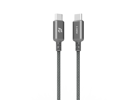 ADAM ELEMENTS CASA P120 USB-C to USB-C 240W Cable 1.2m - Gray Online now